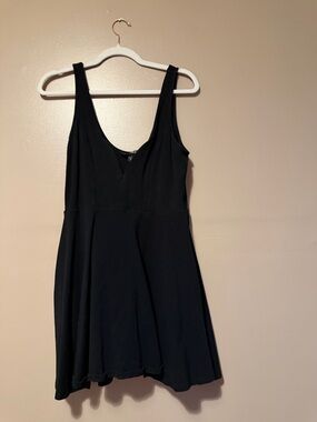 Express Black Sleeveless Mini Dress